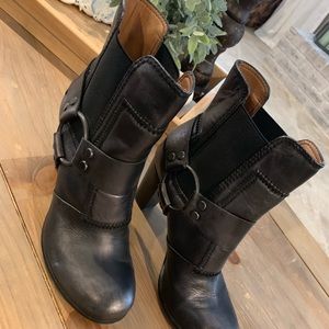 Rosegold silver boots